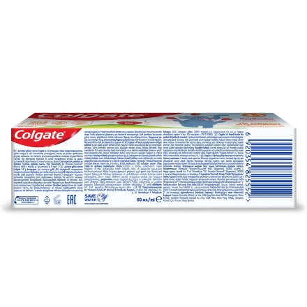 Зубная паста детская Colgate 3-5, защита от кариеса, с фторидом, для детей от 3 до 5 лет, со вкусом клубники, 60 мл в Казани 