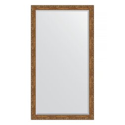 Зеркало напольное с фацетом в багетной раме Evoform виньетка бронзовая 85 мм 110x200 см