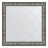 Зеркало с гравировкой в багетной раме Evoform византия серебро 99 мм 109x109 см в Казани 
