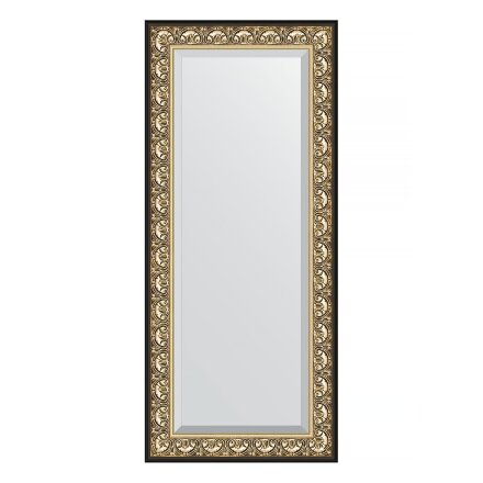 Зеркало с фацетом в багетной раме Evoform барокко золото 106 мм 70х160 см в Казани 