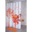 Штора для ванной Ridder Jardin оранжевый 180x200 см в Казани 