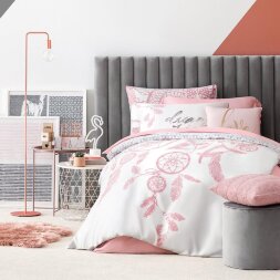 Комплект постельного белья Kids by Togas Рене розовый Двуспальный евро