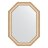 Зеркало в багетной раме Evoform золотые бусы на серебре 60 мм 51x71 см в Казани 