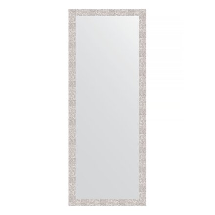 Зеркало напольное в багетной раме Evoform соты алюминий 70 мм 78x197 см в Казани 