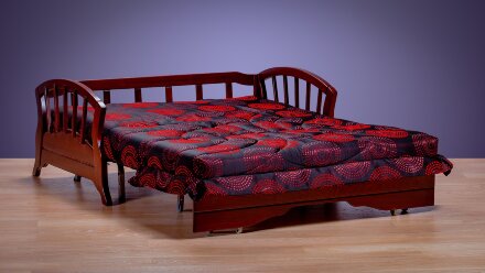 Комплект мягкой мебели Канопус с деревянными подлокотниками в Казани 