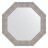 Зеркало в багетной раме Evoform чеканка серебряная 90 мм 71x71 см в Казани 