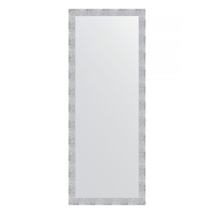 Зеркало напольное в багетной раме Evoform чеканка белая 70 мм 78x197 см в Казани 