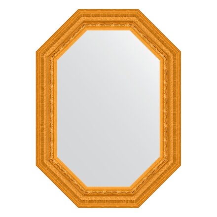 Зеркало в багетной раме Evoform сусальное золото 80 мм 54x74 см в Казани 