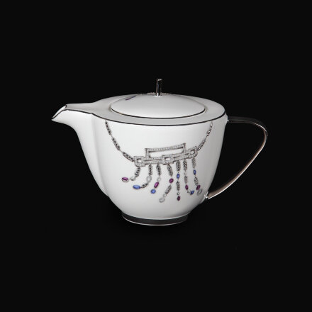 Чайный сервиз Hankook/Prouna Тифани с кристаллами Swarovski 22 предмета в Казани 