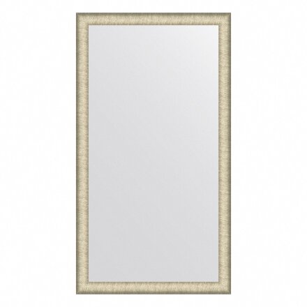 Зеркало в багетной раме Evoform брашированное серебро 59 мм 73х133 см в Казани 