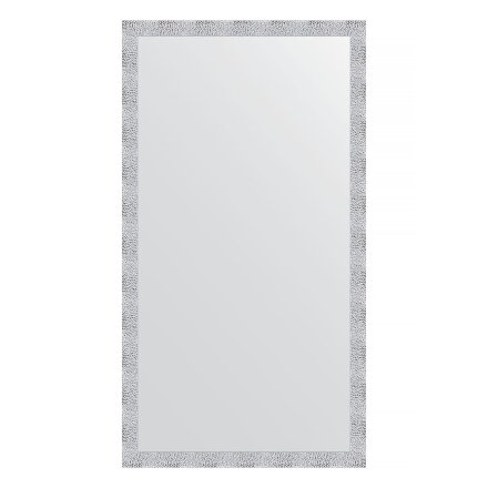 Зеркало напольное в багетной раме Evoform чеканка белая 70 мм 108x197 см в Казани 