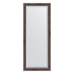 Зеркало с фацетом в багетной раме Evoform палисандр 62 мм 61х151 см