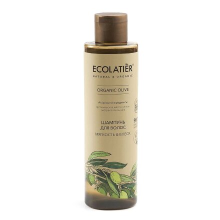 Шампунь для волос Ecolatier Olive мягкость/блеск 250мл в Казани 