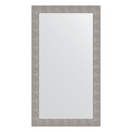 Зеркало в багетной раме Evoform чеканка серебряная 90 мм 80х140 см в Казани 