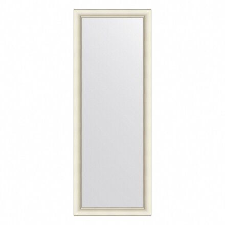 Зеркало в багетной раме Evoform белый с серебром 60 мм 54х144 см в Казани 