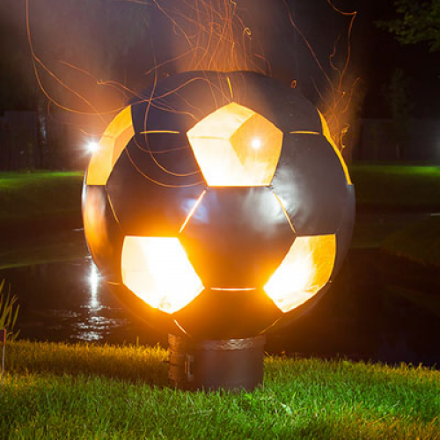 Необычная сфера для огня Футбольный мяч в Казани 