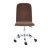Кресло ТС 47х41х103 см флок, кожзам коричневый/бежевый в Казани 