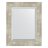 Зеркало с фацетом в багетной раме Evoform алюминий 61 мм 41х51 см в Казани 