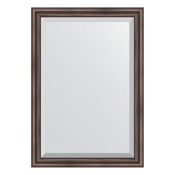 Зеркало с фацетом в багетной раме Evoform палисандр 62 мм 71х101 см