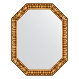 Зеркало в багетной раме Evoform золотой акведук 61 мм 55x70 см