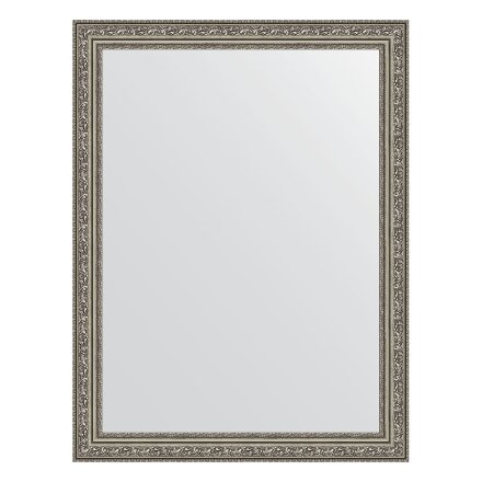 Зеркало в багетной раме Evoform виньетка состаренное серебро 56 мм 64х84 см в Казани 