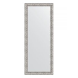Зеркало напольное в багетной раме Evoform волна хром 90 мм 81x201 см