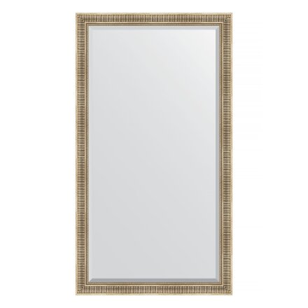 Зеркало напольное с фацетом в багетной раме Evoform серебряный акведук 93 мм 112x202 см в Казани 