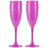 Набор бокалов для шампанского Royal Garden Pink&amp;Turquoise 2 шт 170 мл розовый/бирюзовый в Казани 