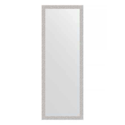 Зеркало в багетной раме Evoform мозаика хром 46 мм 51х141 см в Казани 