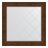 Зеркало с гравировкой в багетной раме Evoform состаренная бронза с орнаментом 120 мм 112x112 см в Казани 
