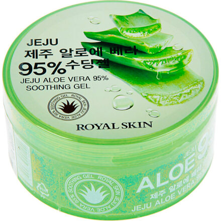 Многофункциональный гель для лица и тела Royal Skin С 95% содержанием Aloe 300 мл в Казани 