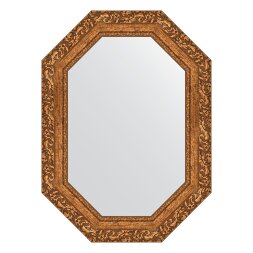 Зеркало в багетной раме Evoform виньетка бронзовая 85 мм 55x75 см