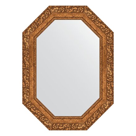 Зеркало в багетной раме Evoform виньетка бронзовая 85 мм 55x75 см в Казани 