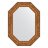 Зеркало в багетной раме Evoform виньетка бронзовая 85 мм 55x75 см в Казани 