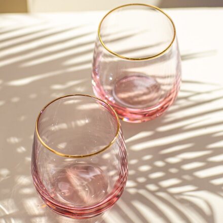 Набор стаканов FLW Gradient розовый 350 мл 4 шт в Казани 