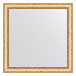 Зеркало в багетной раме Evoform версаль кракелюр 64 мм 75х75 см