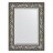 Зеркало с фацетом в багетной раме Evoform византия серебро 99 мм 59х79 см в Казани 