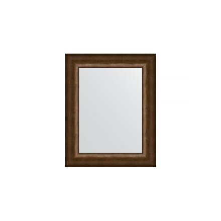 Зеркало в багетной раме Evoform состаренная бронза 66 мм 42х52 см в Казани 