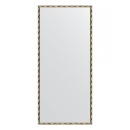 Зеркало в багетной раме Evoform витая латунь 26 мм 68х148 см в Казани 