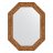 Зеркало в багетной раме Evoform виньетка бронзовая 85 мм 65x85 см в Казани 