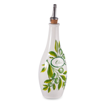 Бутылка для масла Edelweiss Оливки 27 см керамика в Казани 