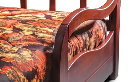 Комплект мягкой мебели Нирвана с деревянными подлокотниками в Казани 