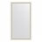 Зеркало в багетной раме Evoform белый с серебром 60 мм 74х134 см в Казани 