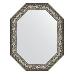 Зеркало в багетной раме Evoform византия серебро 99 мм 78x98 см