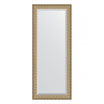 Зеркало с фацетом в багетной раме Evoform медный эльдорадо 73 мм 64х154 см в Казани 