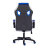 Кресло компьютерное ТC  66х126х49 см черно-сине-серое в Казани 