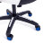 Кресло компьютерное ТC  66х126х49 см черно-сине-серое в Казани 
