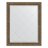 Зеркало с гравировкой в багетной раме Evoform вензель серебряный 101 мм 99x124 см в Казани 