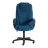 Кресло компьютерное TC 22 фолк синее 67х47х130 см в Казани 