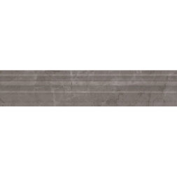 Бордюр Kerama Marazzi Багет Гран Пале серый 25x5,5 см BLE008